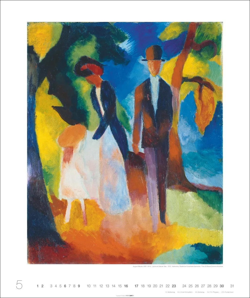 August Macke Edition Wandkalender 2027 – Bild 6