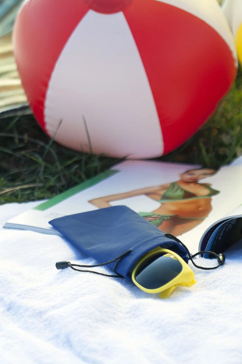 Sonnenbrillen-Etui Stringa, blau, schwarz – Bild 2