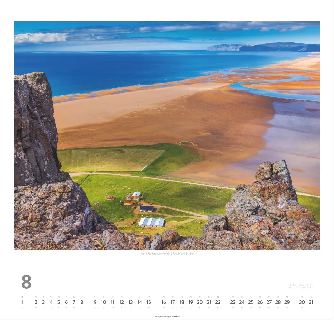 Island Wandkalender 2027 – Bild 9