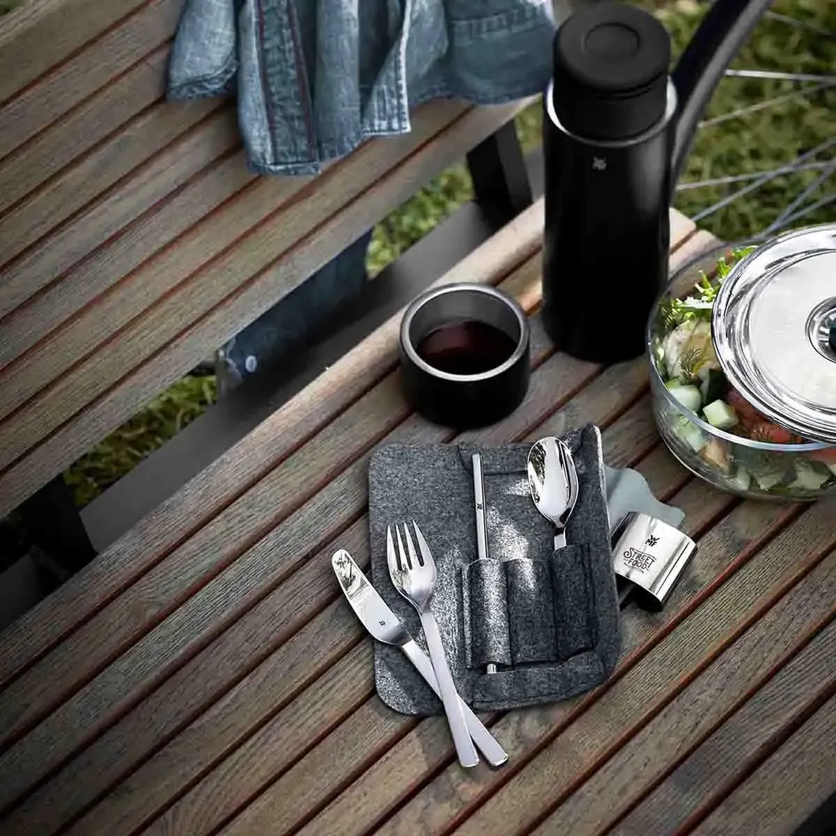WMF My2Go Besteckset, Silber – Bild 7