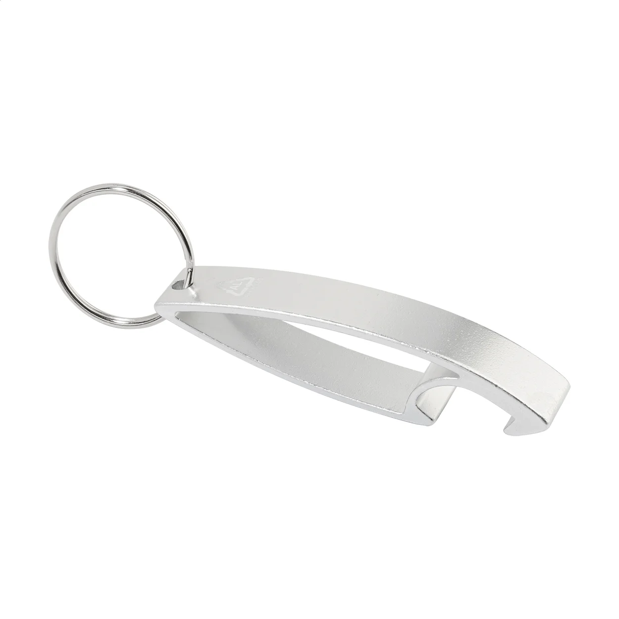 Flaschenöffner/Schlüsselanhänger Ellopi, silber – Bild 6