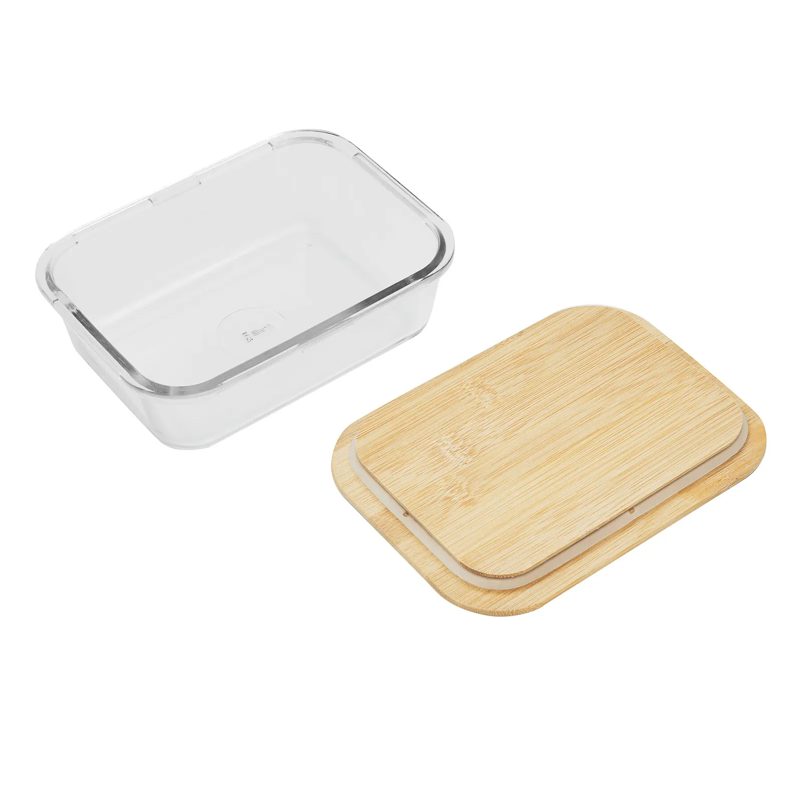 ROSILI L - Lunchbox, Füllmenge ca. 1.060 ml braun, transparent, braun, transparent – Bild 2