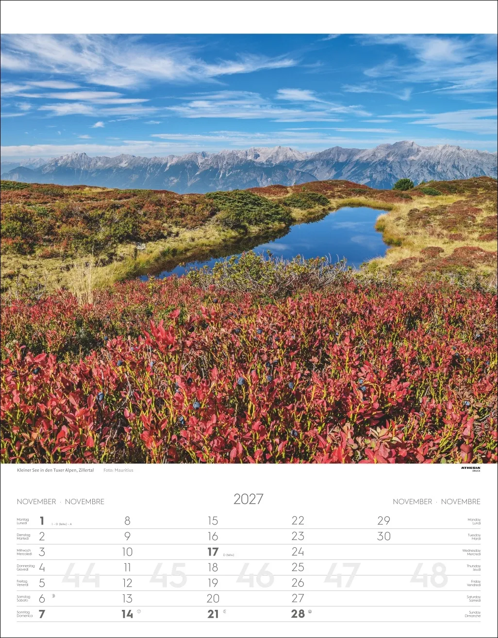 Tirol Wandkalender 2027 – Bild 12