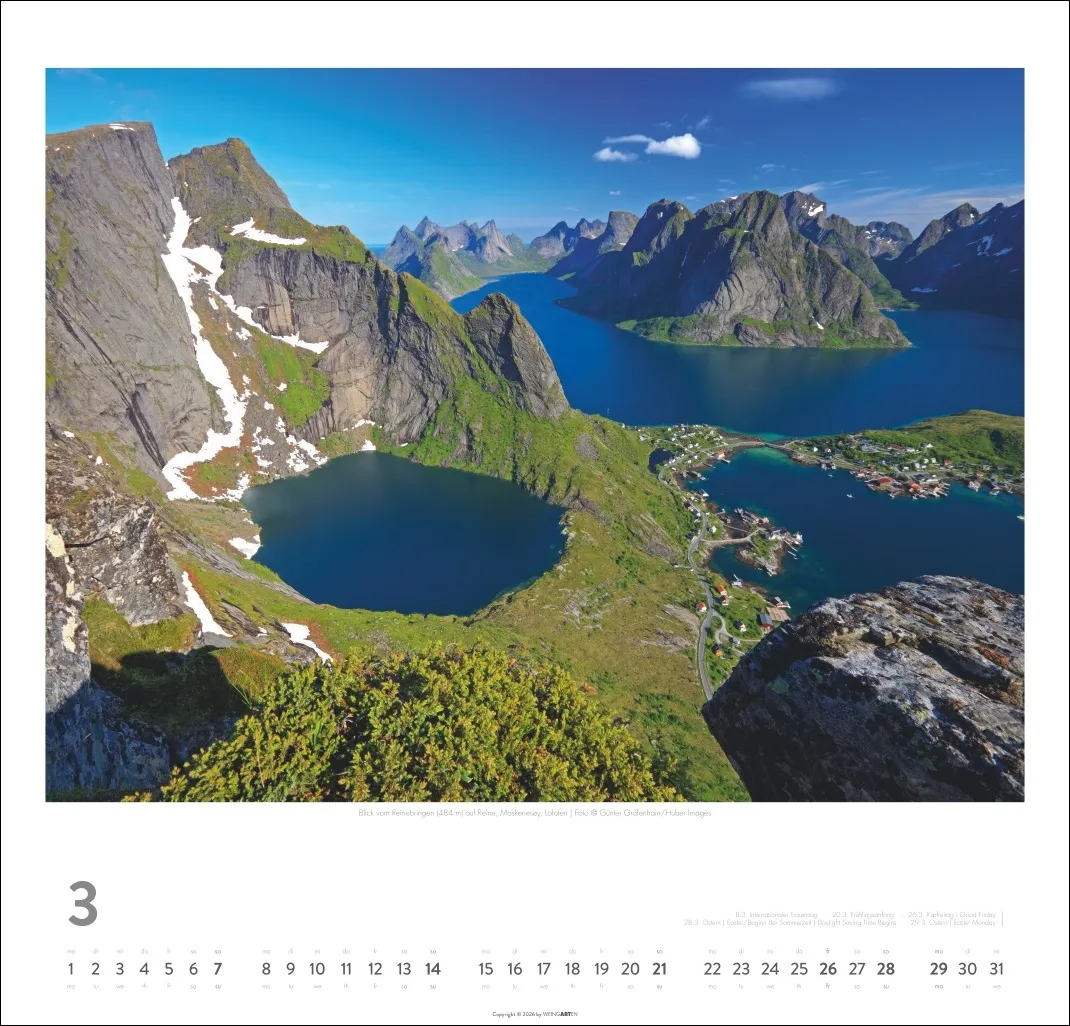 Norwegen Wandkalender 2027 – Bild 4