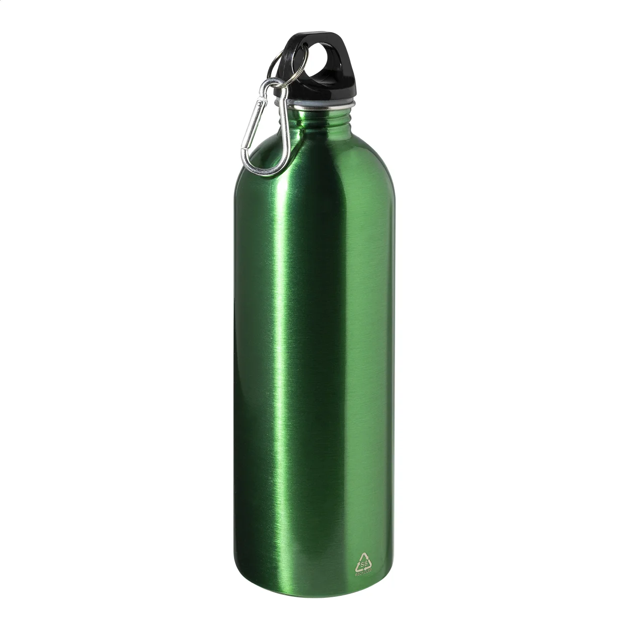 Flasche Ressuto XL aus recyceltem Edelstahl, grün – Bild 4