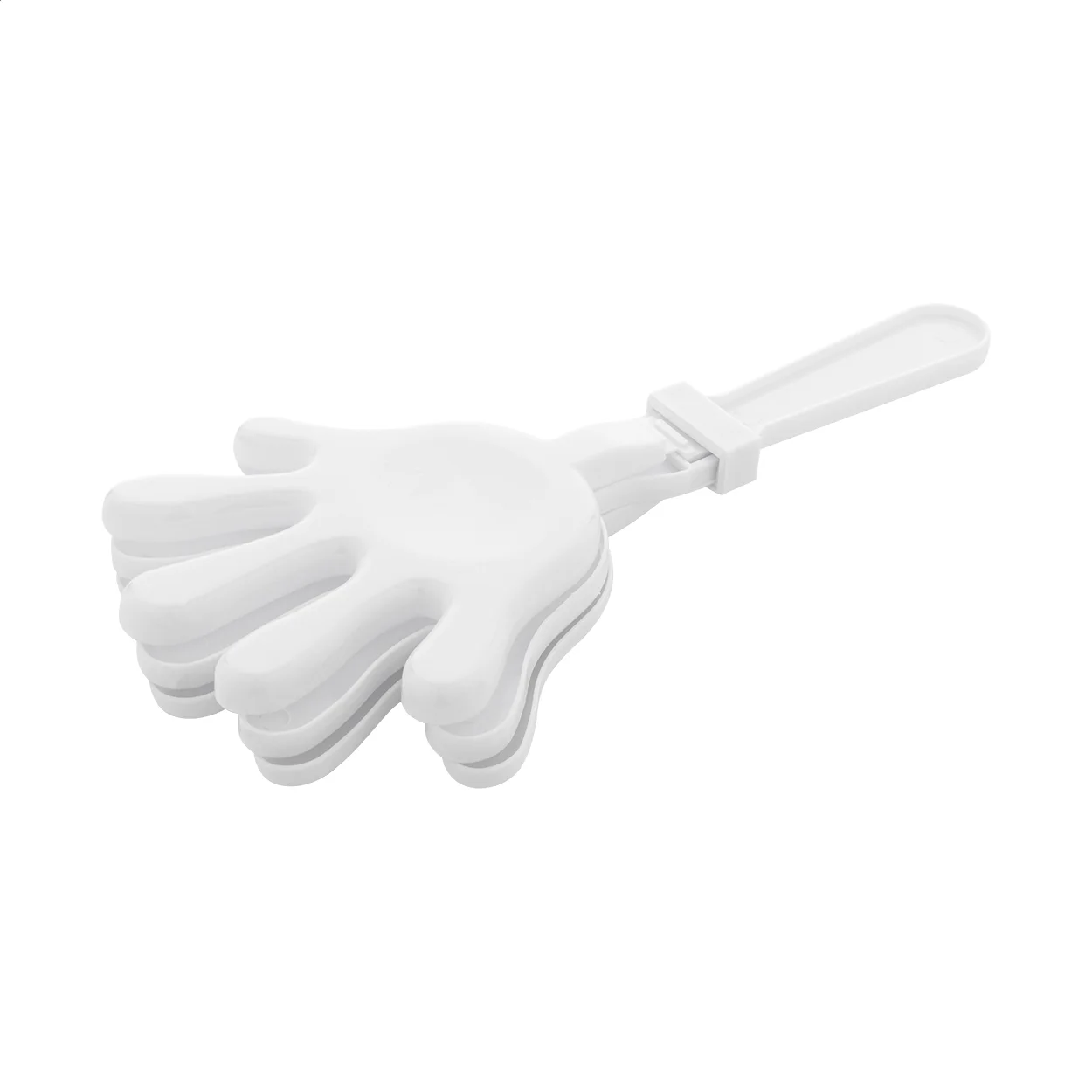 Klapphand Clappy aus RPP, weiß – Bild 2