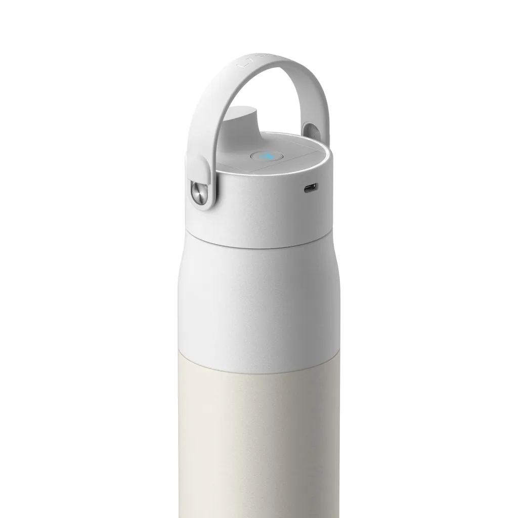 BRITA LARQ IQ Track Purify Clean Flasche 680ml, weiß – Bild 5