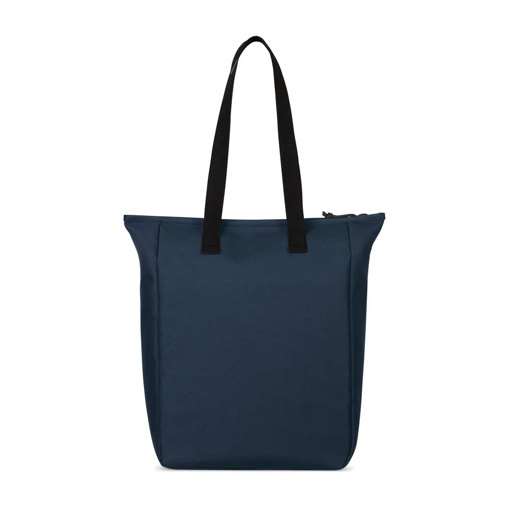 Renew AWARE™ rPET Tragetasche mit Reißverschluss, navy blau – Bild 3