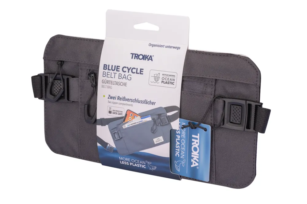 Gürteltasche BLUE CYCLE BELT BAG, dunkelgrau – Bild 5