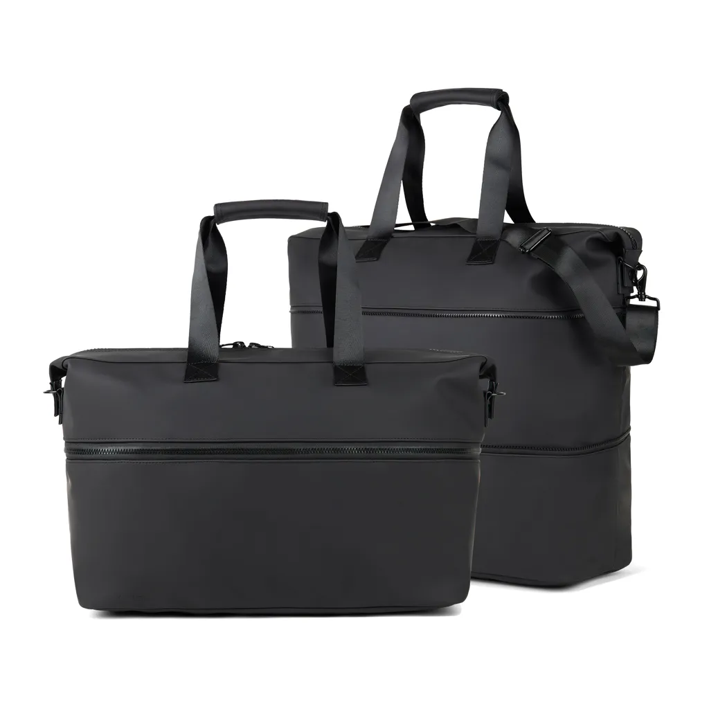 VINGA Baltimore RCS – erweiterbare Wochenendtasche, schwarz – Bild 3