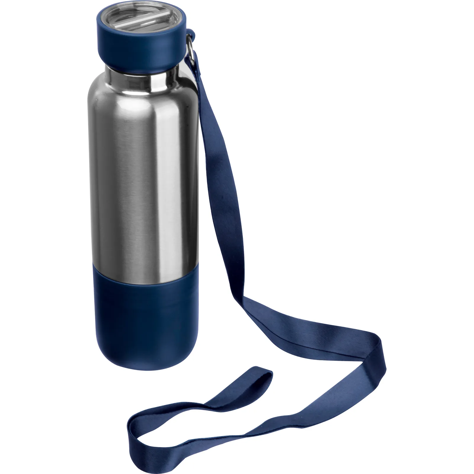 Vakuum Isolierflasche New Haven, dunkelblau – Bild 2