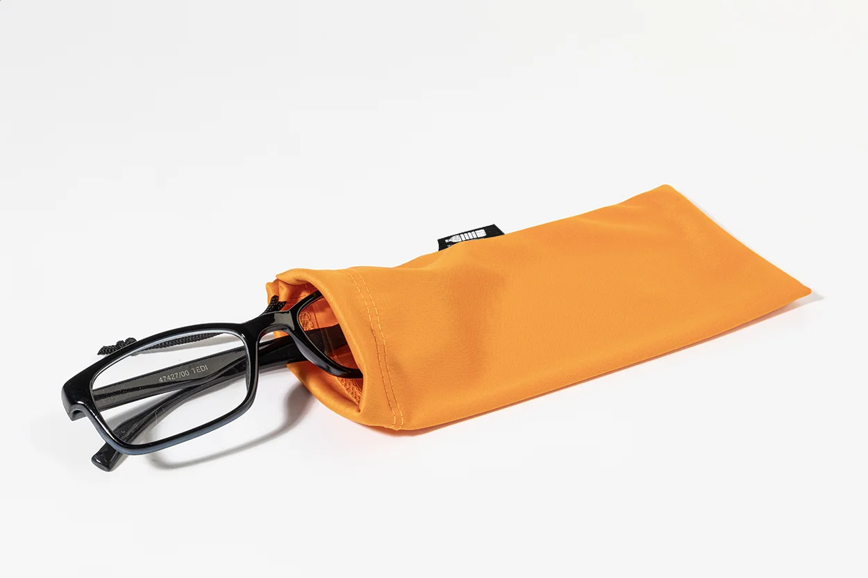 RPET Sonnenbrillenetui Pousun, orange – Bild 2