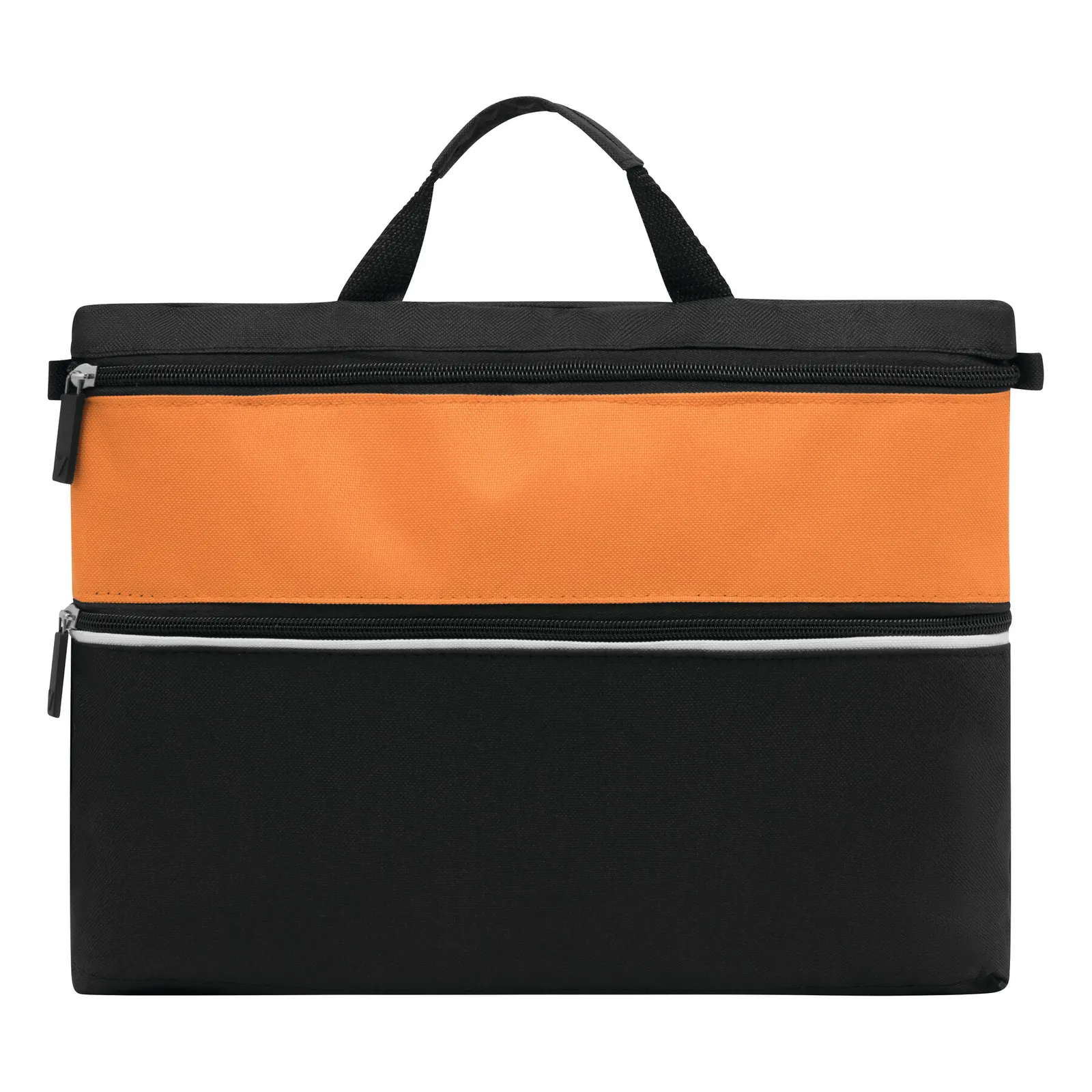 FILE - Dokumententasche, orange, schwarz – Bild 2