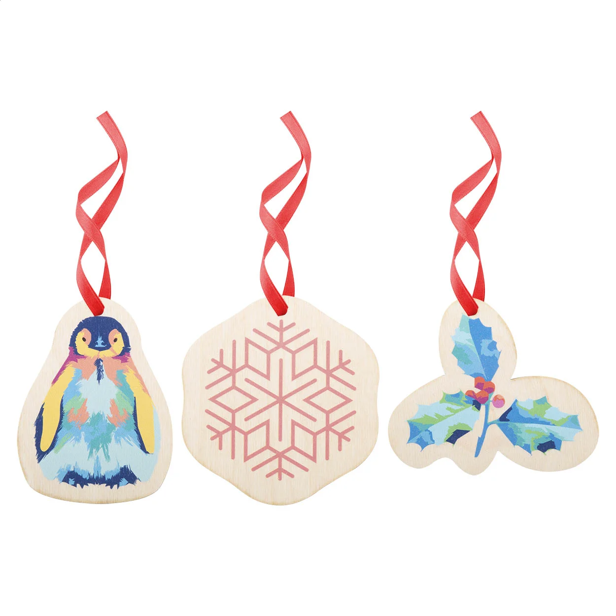 Individueller Weihnachtsbaumschmuck CreaJul Wood