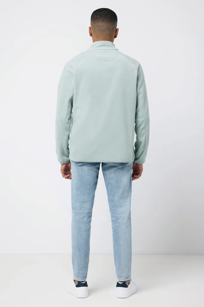 IQONIQ Talung Mikrofleece Jacke aus recyceltem Polyester, Iceberg green – Bild 8