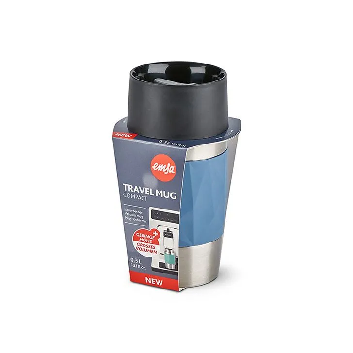 Reisebecher Compact 0.3L, Blau – Bild 6