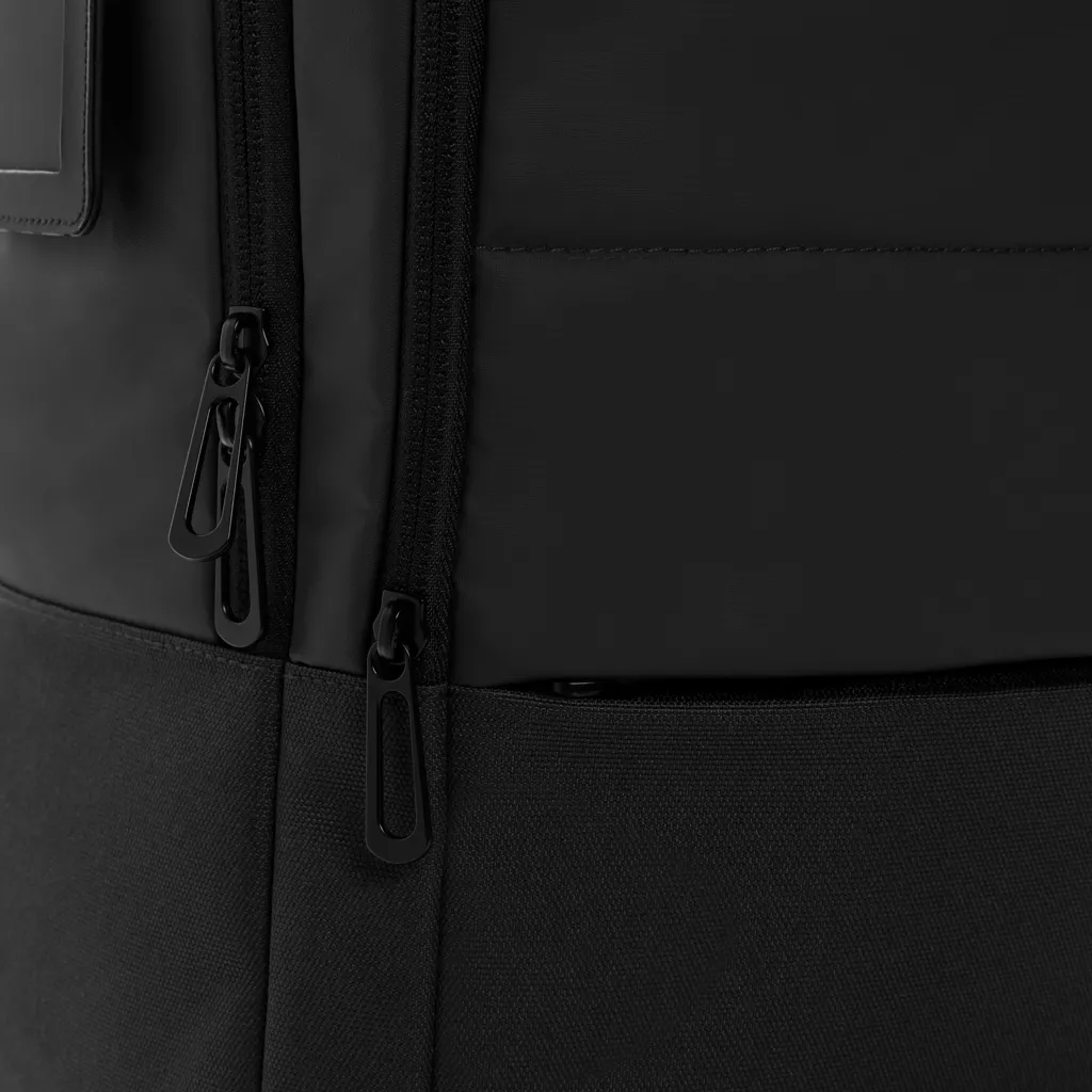 Armond AWARE™ RPET 15.6" Deluxe Laptop-Rucksack, schwarz – Bild 10