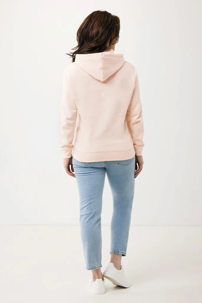 IQONIQ Rila Lightweight Hoodie aus recycelter Baumwolle, cloud pink – Bild 5