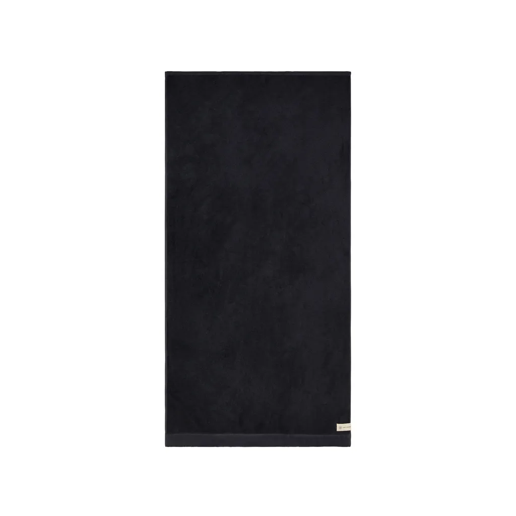 VINGA Birch Handtuch 70x140, 450gr/m², schwarz – Bild 2