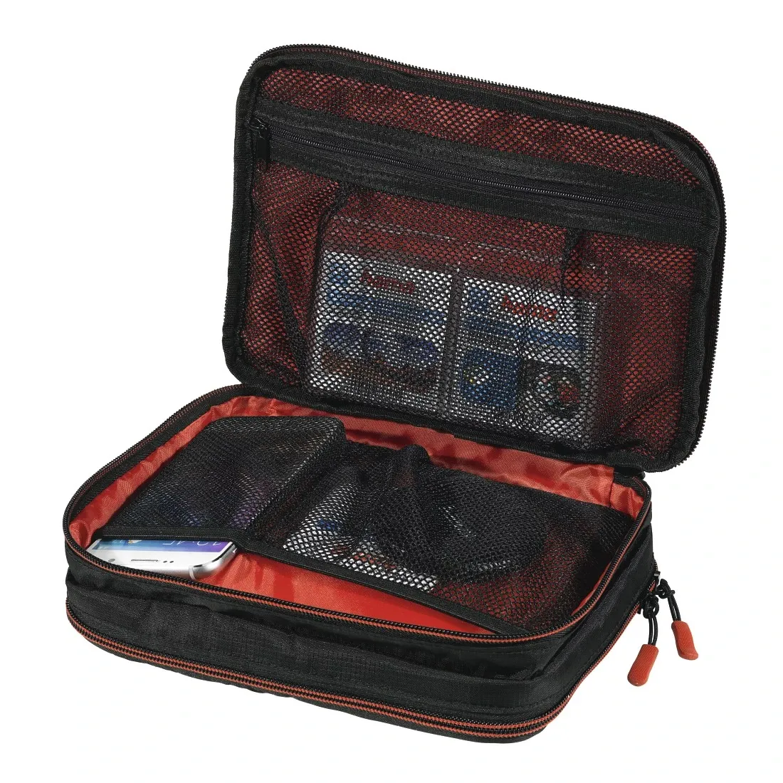 Hama "Fancy" Organizer für Kamerazubehör, 17,5 × 4 cm, Schwarz – Bild 2