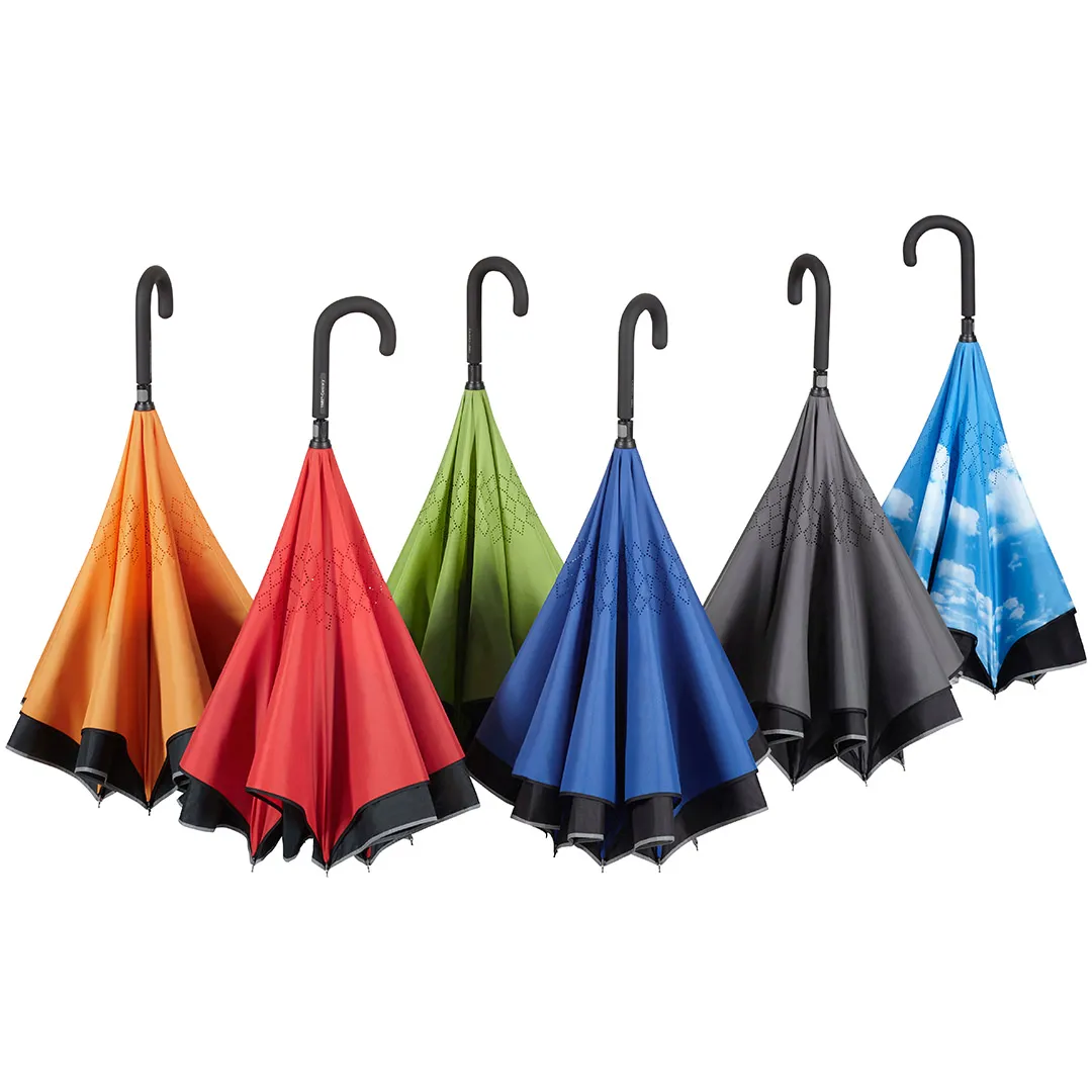 Stockschirm FARE® Contrary, schwarz/euroblau – Bild 6