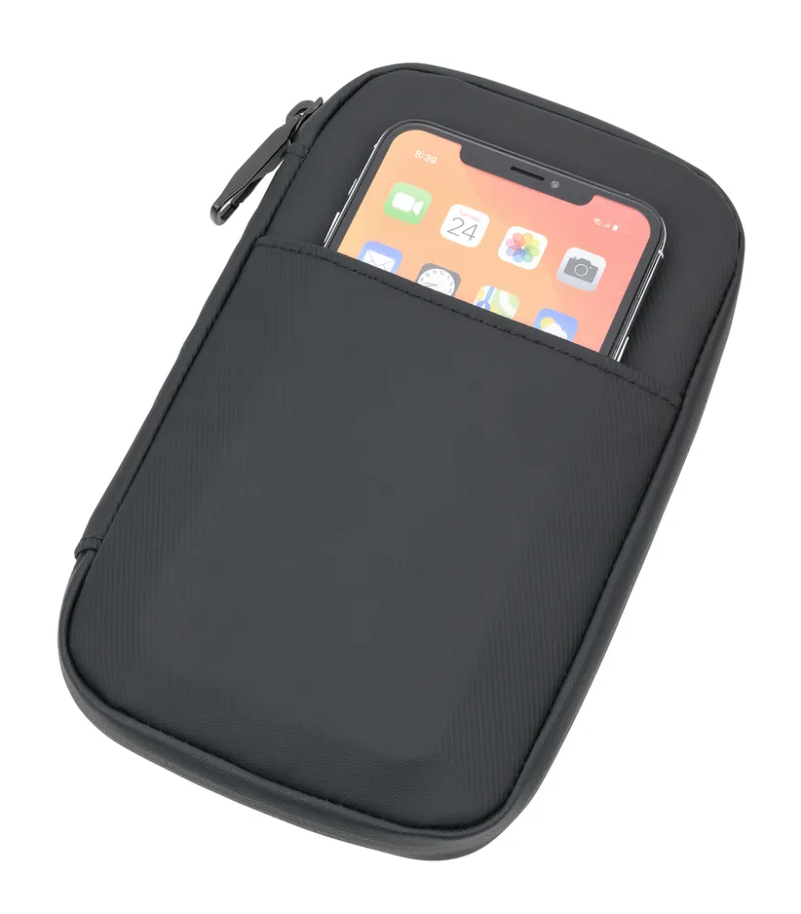 Smart Traveller TROIKA BLACK TECH TRAVELLER, schwarz – Bild 2