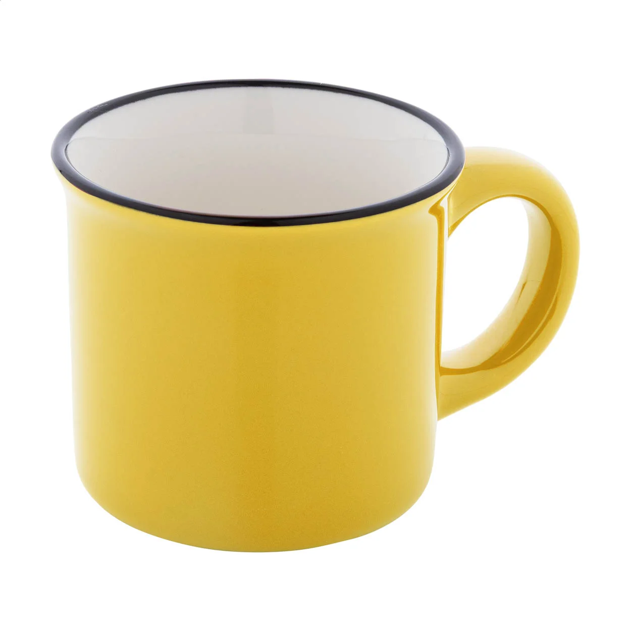 Mini Vintage-Becher Woodstock Mini, gelb – Bild 2