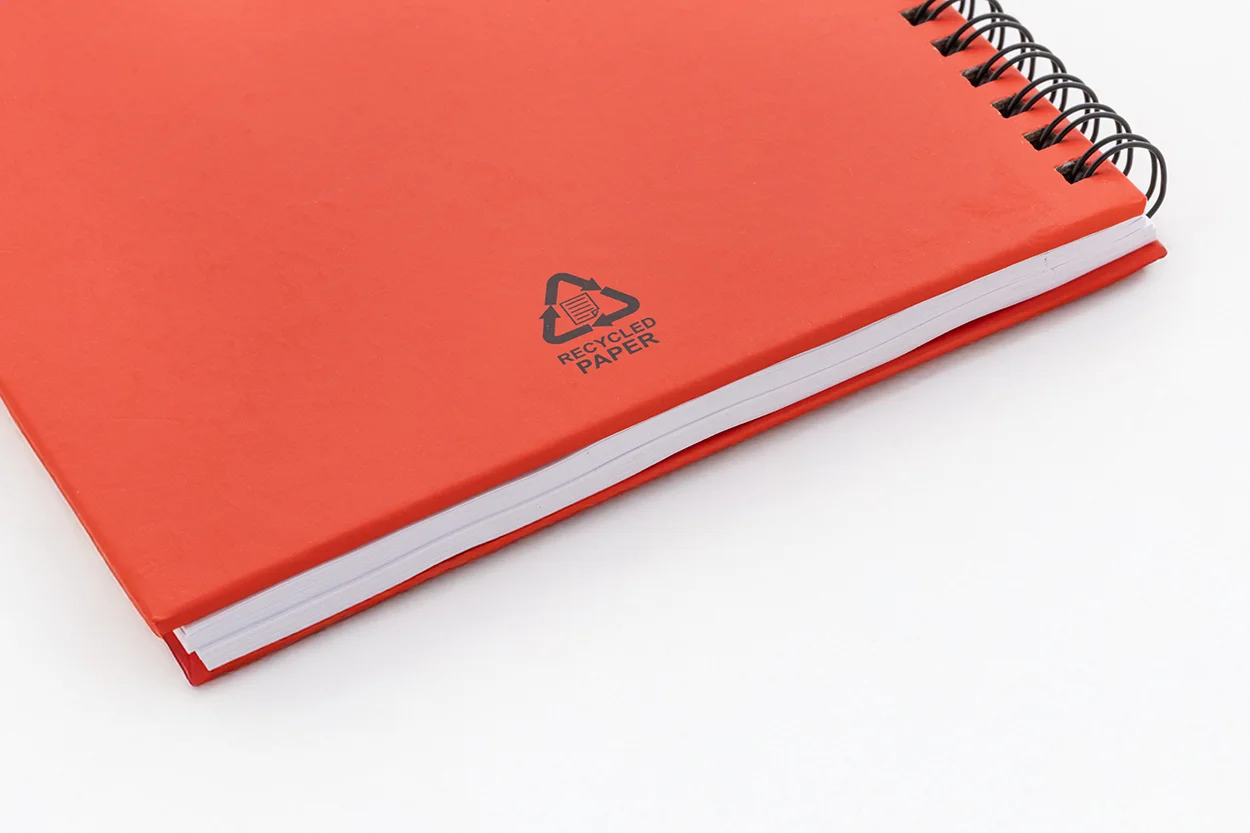 Notizbuch Strobus A5, rot – Bild 3