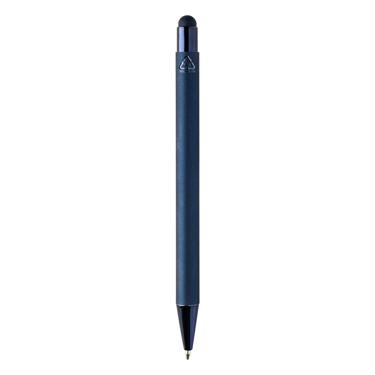 Touch-Kugelschreiber Shinely, blau – Bild 2