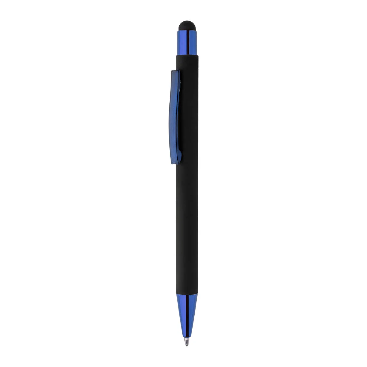 Touch-Kugelschreiber Darkly Tap, blau – Bild 2