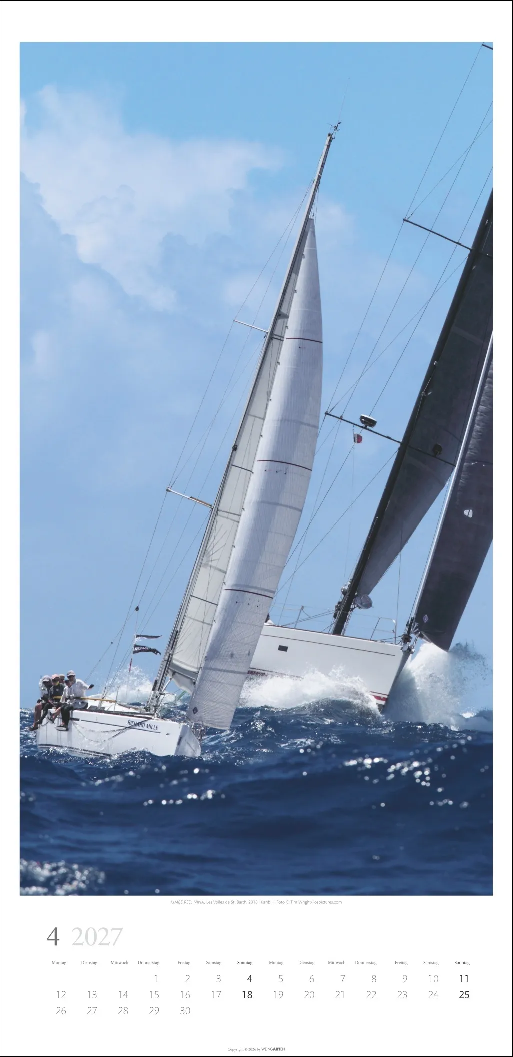 Under Sail Wandkalender 2027 – Bild 5