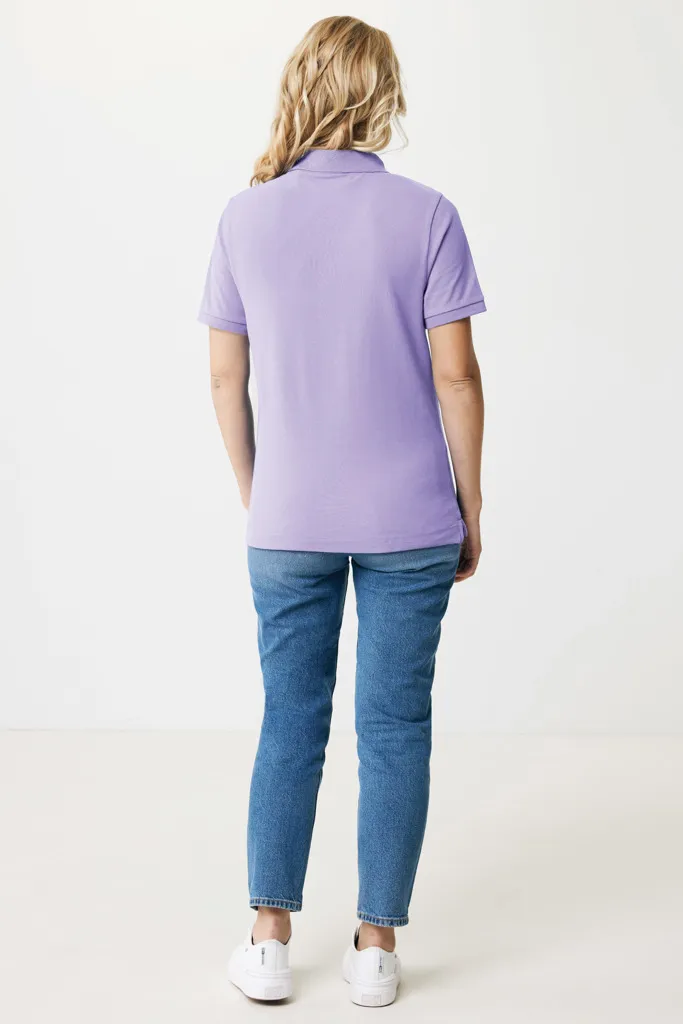 IQONIQ Yosemite Piqué-Poloshirt aus recycelter Baumwolle, lavender – Bild 6