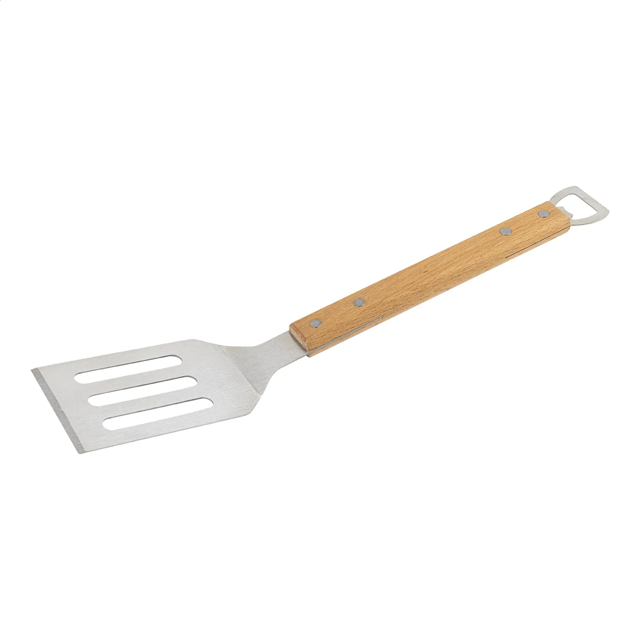 BBQ Pfannenwender Pitmaster, natur, silber – Bild 2