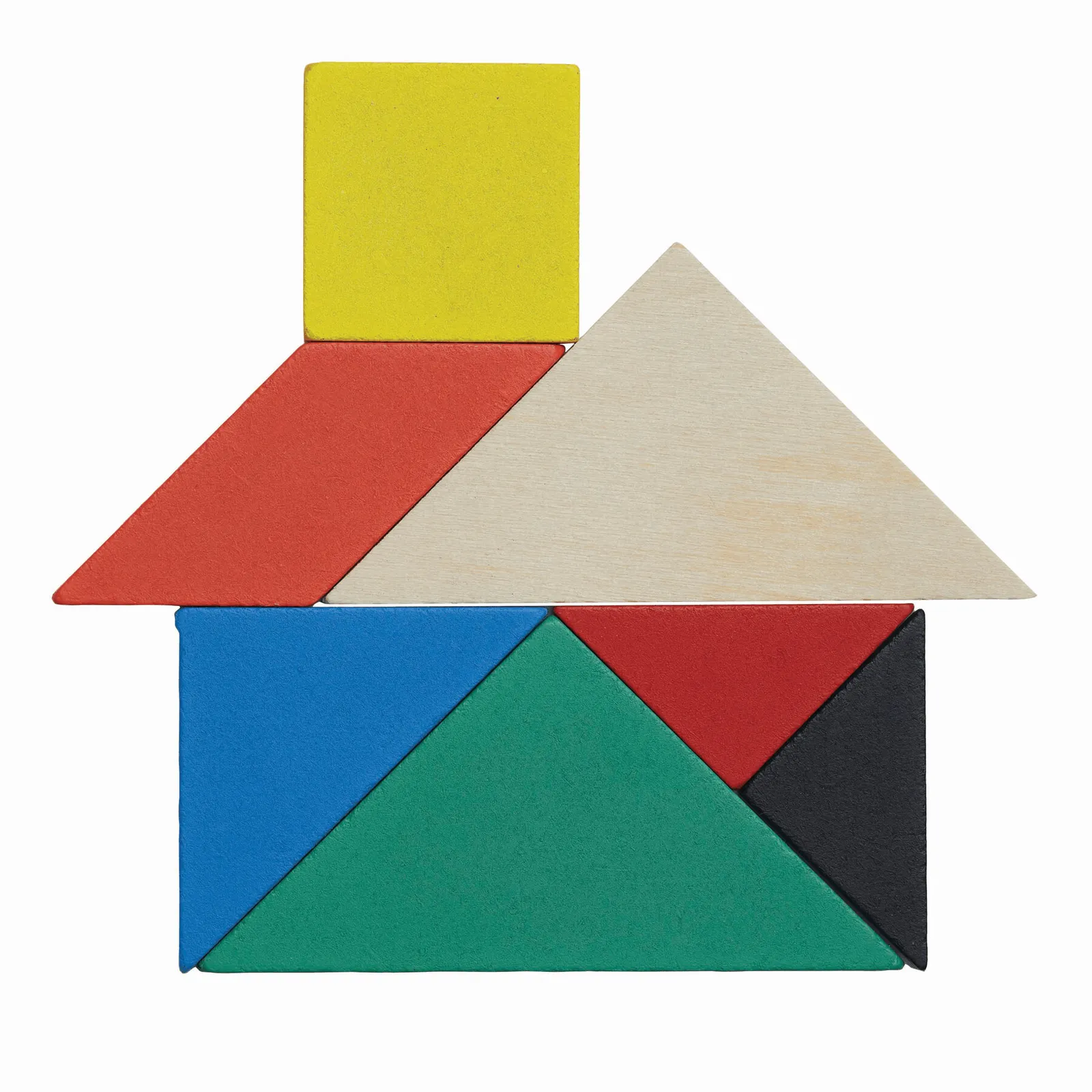 TANGRAM BASE - Holz-Puzzle bunt, bunt – Bild 4
