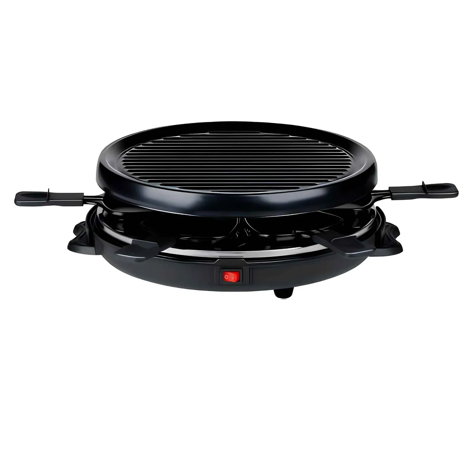 ALPINA Raclettegrill 800W Oval, Schwarz – Bild 4