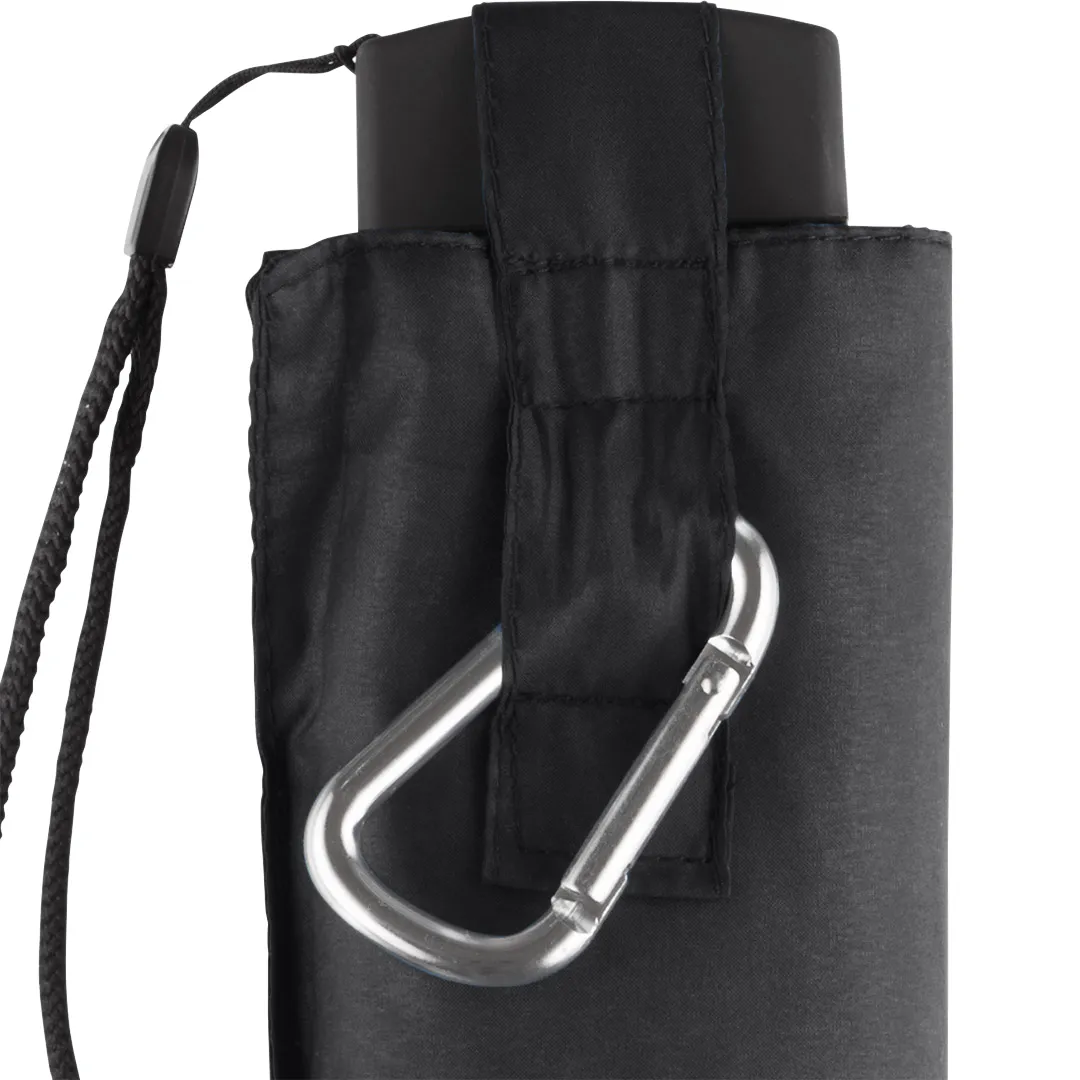 Mini-Taschenschirm SlimLite® Adventure, schwarz – Bild 4