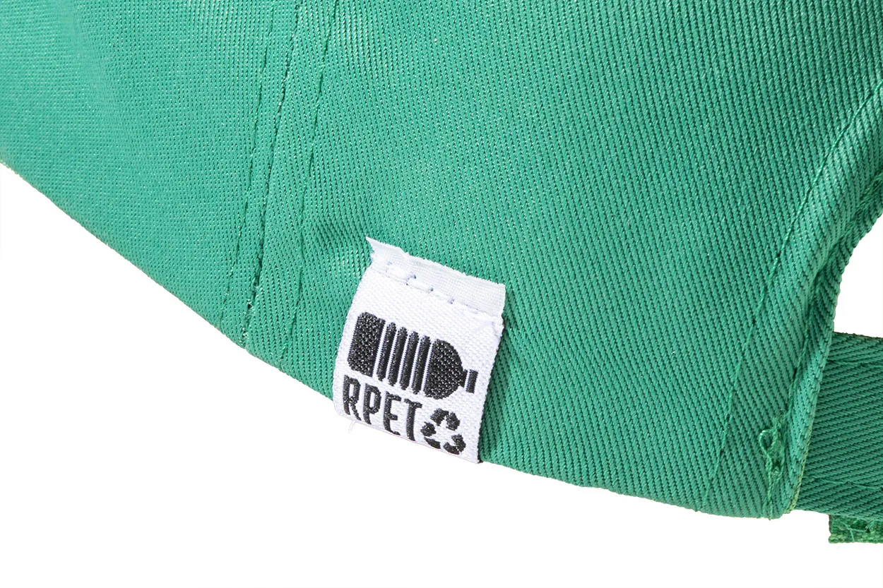 RPET Baseball-Cap Aaron, grün – Bild 4