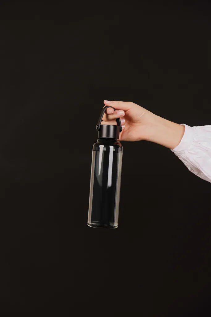 VINGA Baltimore RCS rPET-Flasche 550ml, schwarz – Bild 5