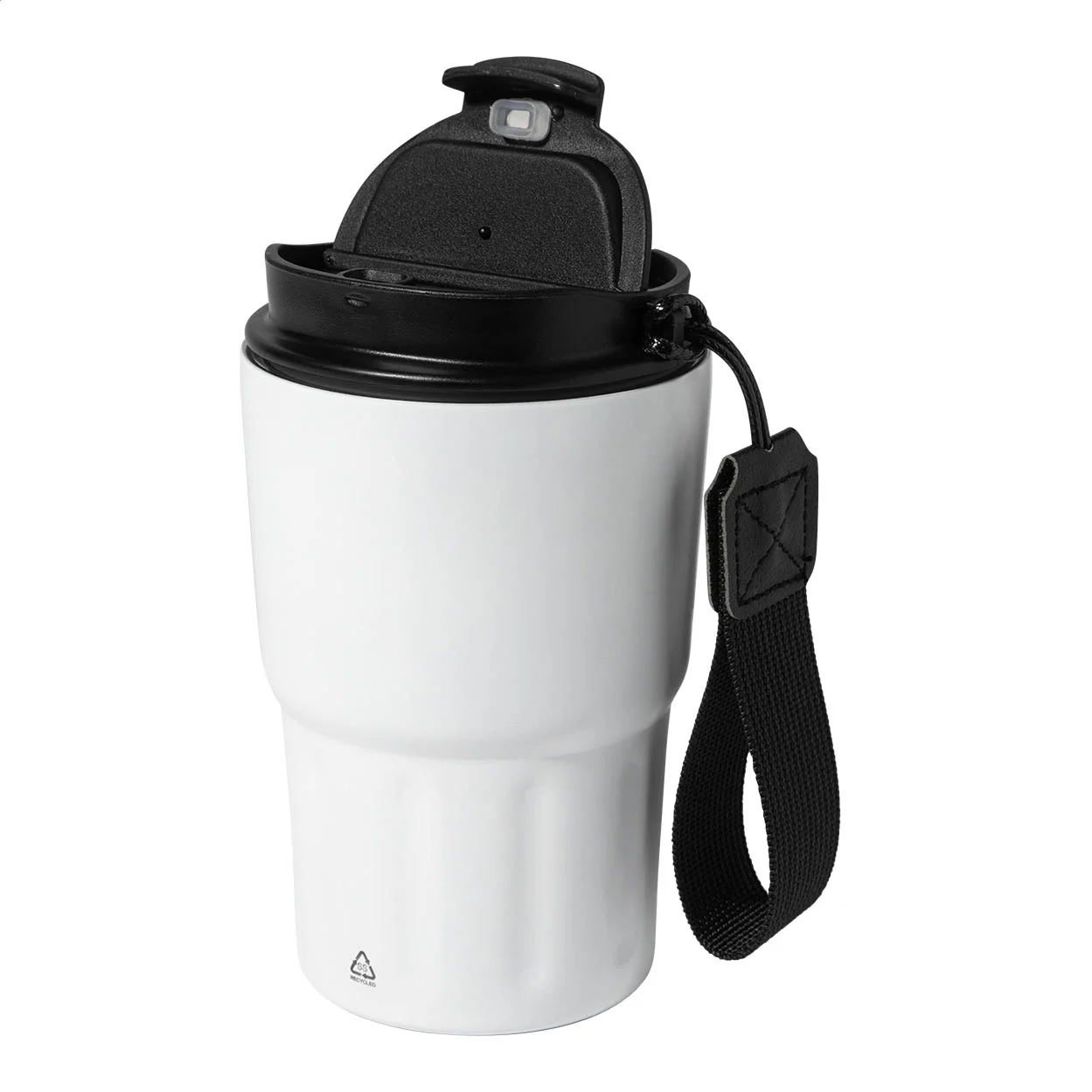 RSS Thermobecher Aricha, weiß – Bild 4