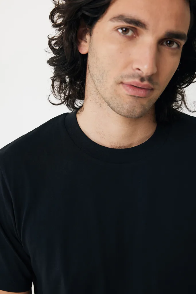 IQONIQ Sierra Lightweight T-Shirt aus recycelter Baumwolle, schwarz – Bild 7