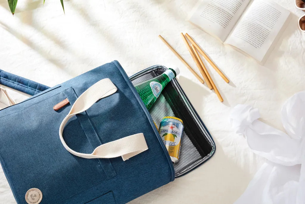 VINGA Sortino Wanderkühlrucksack, blau – Bild 7