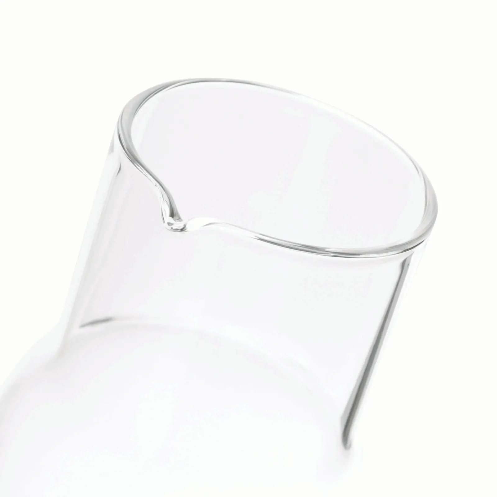 CALMY - Glaskaraffe mit Trinkglas transparent, transparent – Bild 3