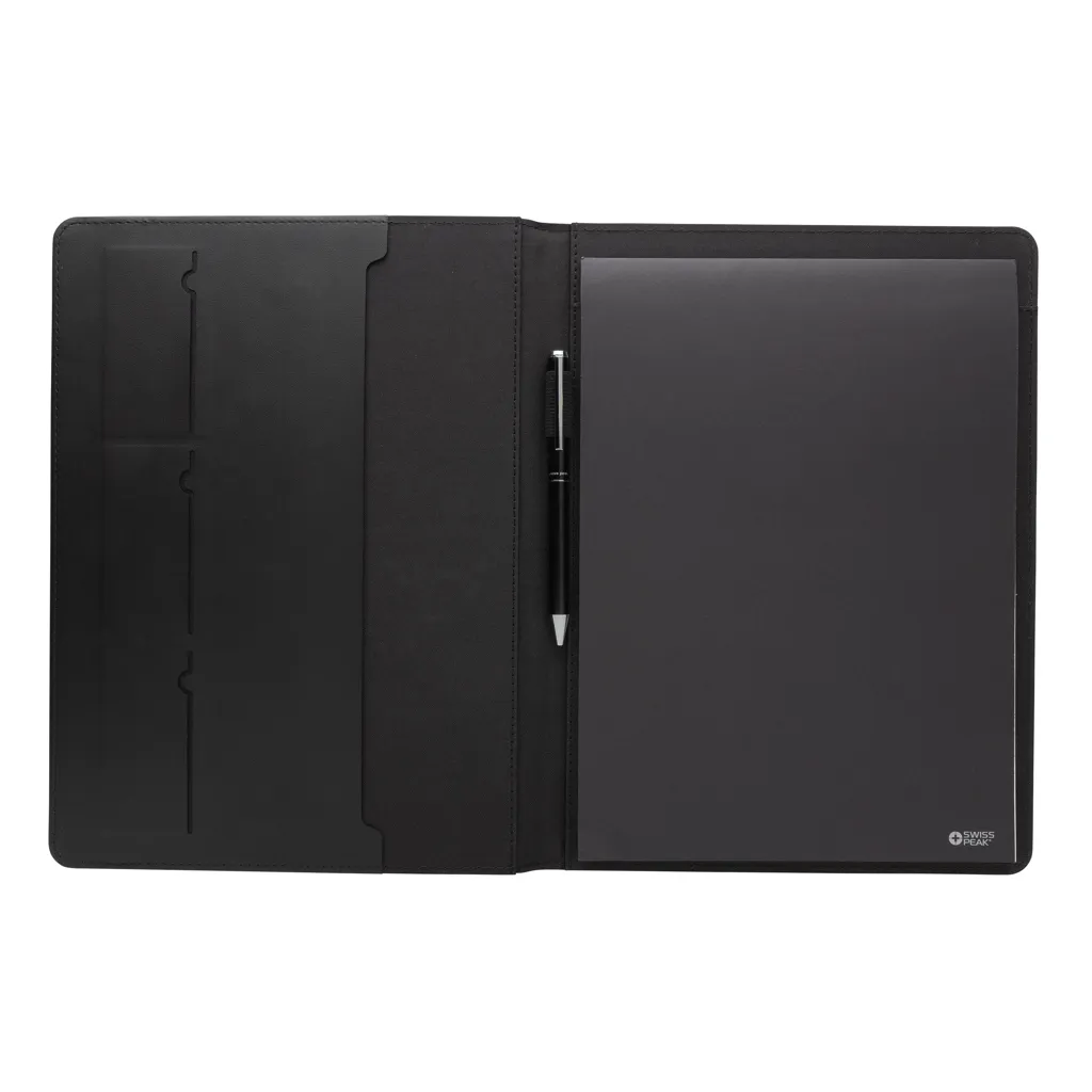 Swiss Peak Script AWARE™ A4 Portfolio, schwarz – Bild 7