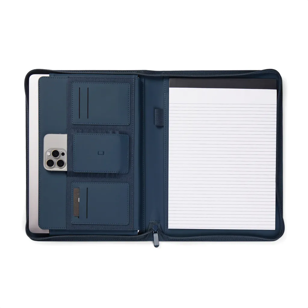 VINGA Baltimore RCS A4 Portfolio, navy blau – Bild 2