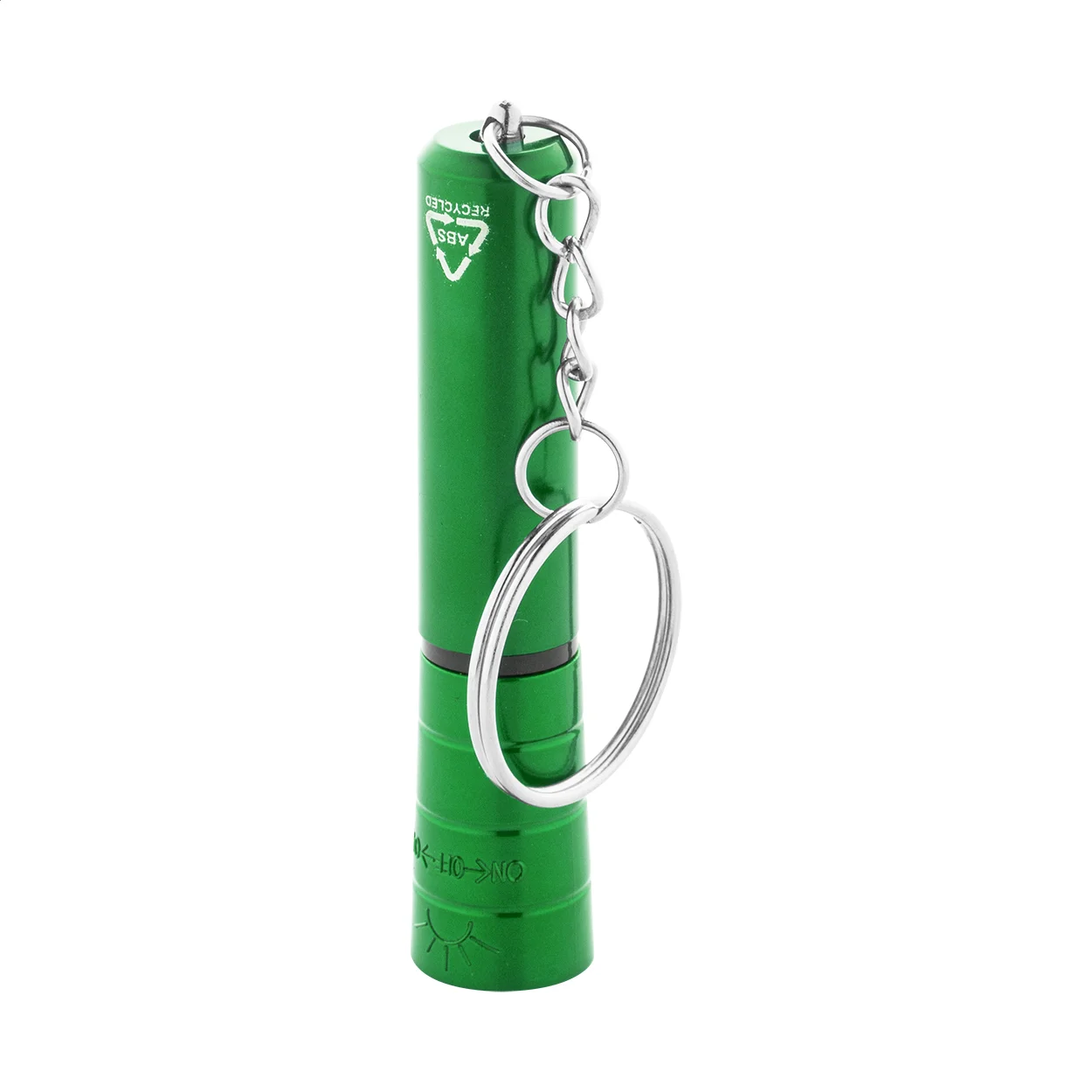 Mini-Taschenlampe Raipei aus RABS, grün – Bild 4