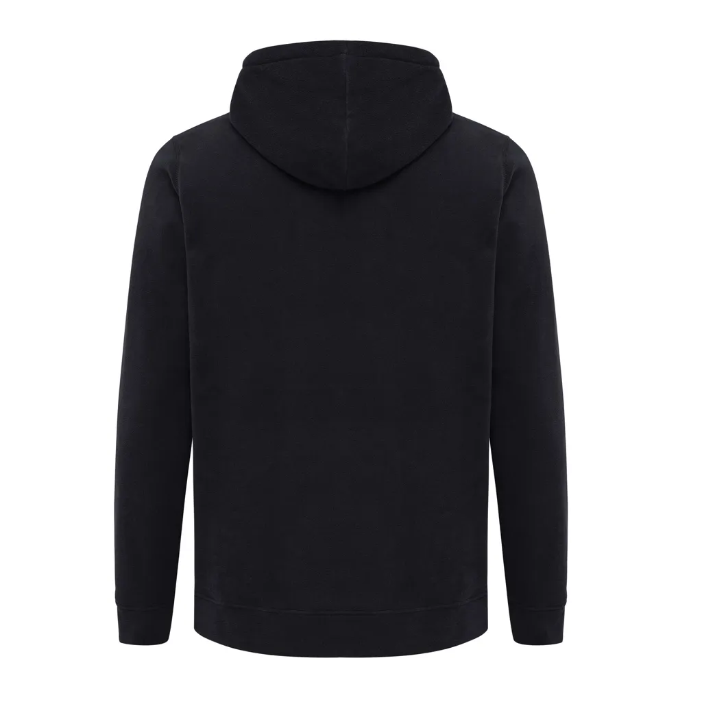 IQONIQ Trivor Mikrofleece-Kapuzen-Pulli aus recyc. Polyester, schwarz – Bild 2