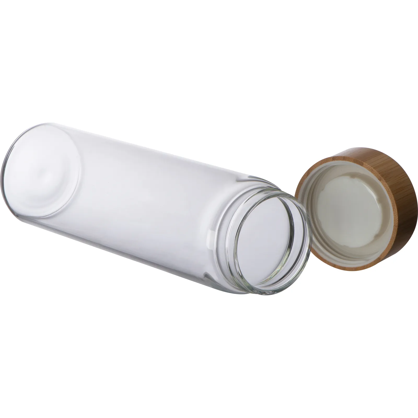 Glasflasche Santa Cruz, transparent – Bild 3