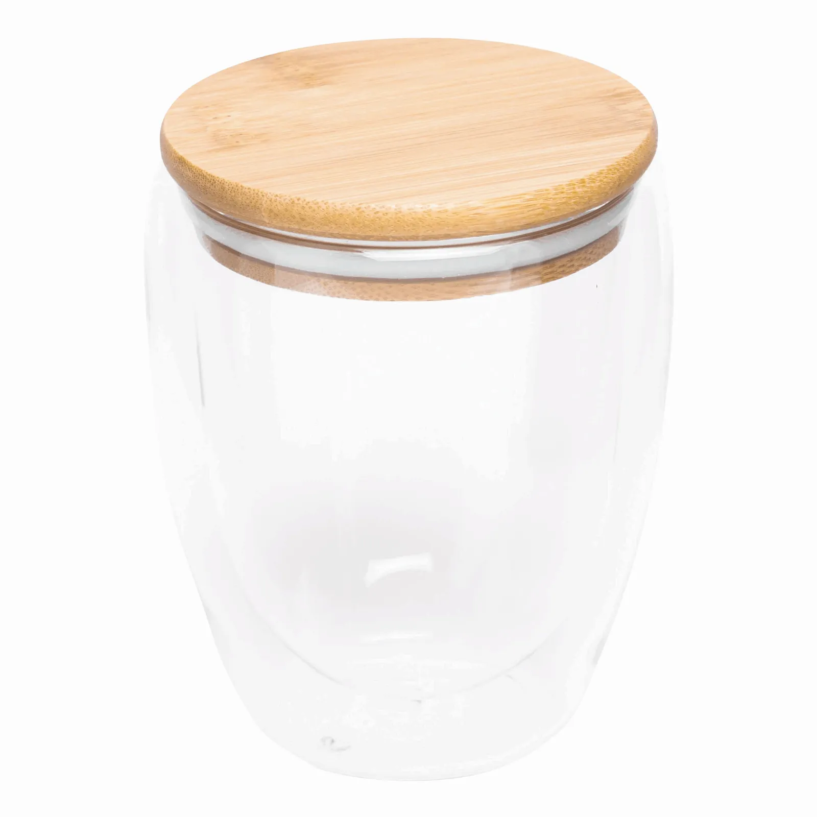BAMBOO ART M - Glas, Füllmenge ca. 350 ml braun, transparent