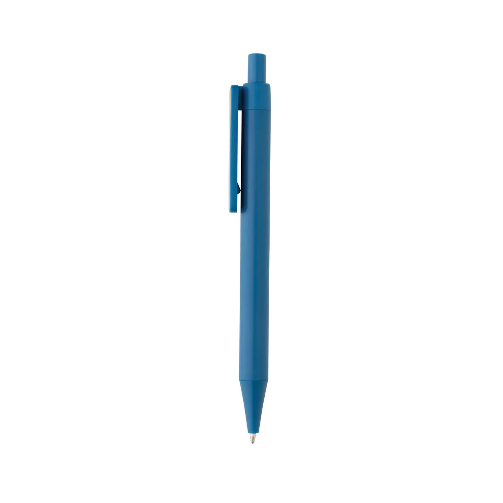 GRS rABS Stift mit Bambus-Clip, blau – Bild 3