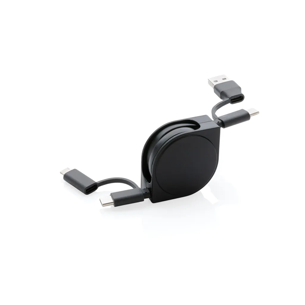 4-in-1 Kabel aus TPE und RCS Standard recyceltem Kunststoff